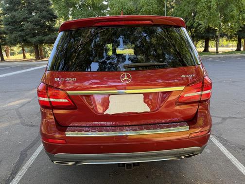 Red 2018 Mercedes-Benz GLS 450 4MATIC