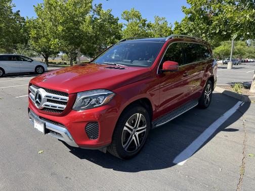 Red 2018 Mercedes-Benz GLS 450 4MATIC