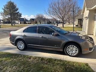 Gray 2010 Ford Fusion Hybrid Base