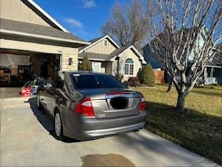 Gray 2010 Ford Fusion Hybrid Base