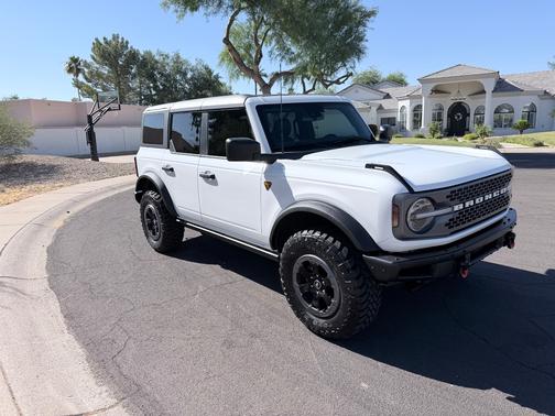 White 2021 Ford Bronco Badlands
