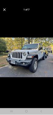 White 2020 Jeep Gladiator Sport S
