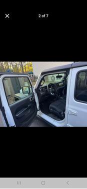 White 2020 Jeep Gladiator Sport S