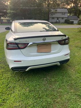 White 2021 Nissan Maxima 3.5 SV