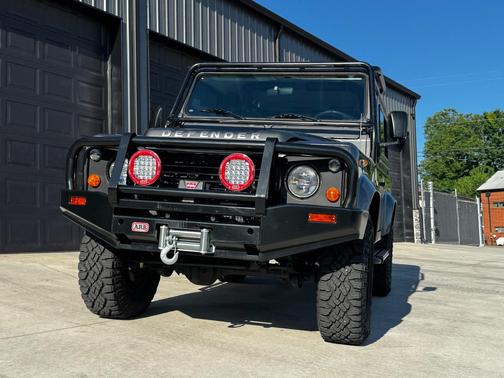 Gray 1997 Land Rover Defender 90 Hard Top