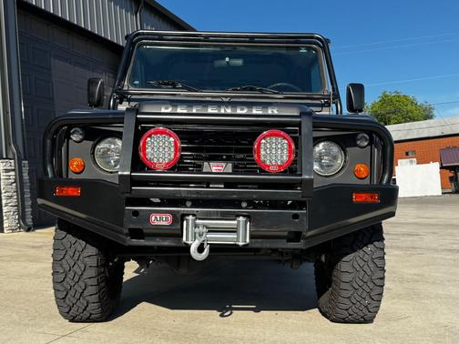Gray 1997 Land Rover Defender 90 Hard Top