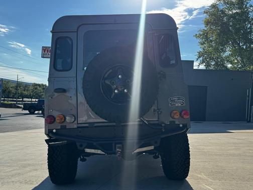 Gray 1997 Land Rover Defender 90 Hard Top