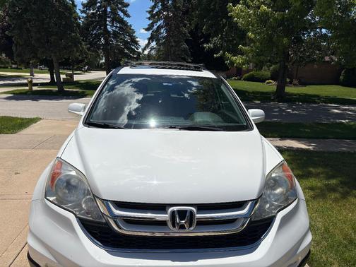 White 2011 Honda CR-V EX-L