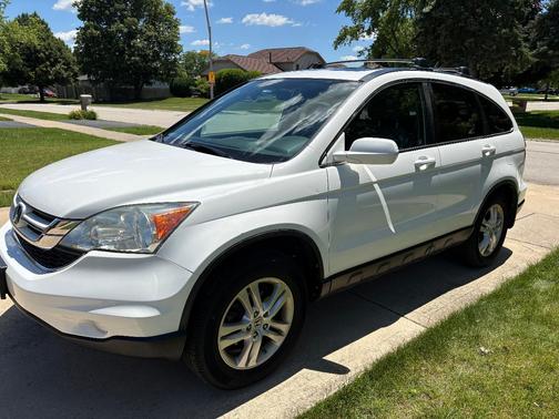 White 2011 Honda CR-V EX-L