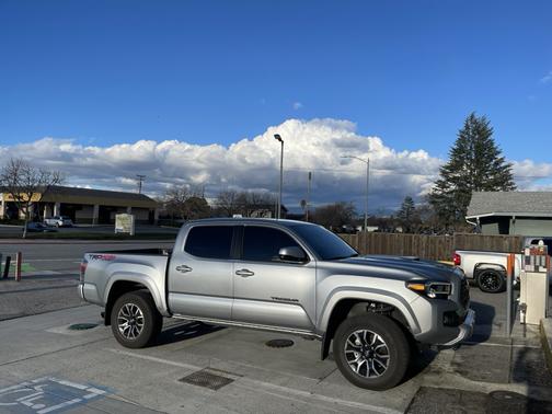 Silver 2022 Toyota Tacoma TRD Sport