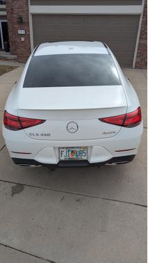 White 2019 Mercedes-Benz CLS 450 4MATIC