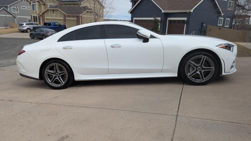 White 2019 Mercedes-Benz CLS 450 4MATIC