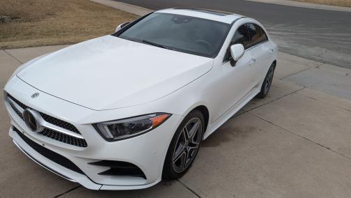 White 2019 Mercedes-Benz CLS 450 4MATIC