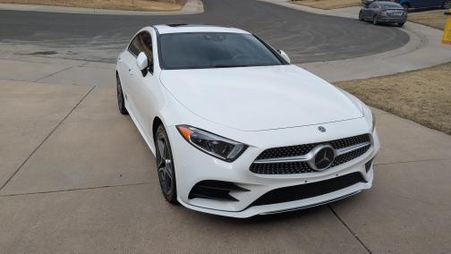 White 2019 Mercedes-Benz CLS 450 4MATIC
