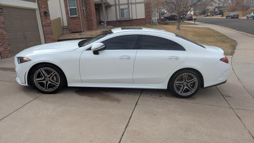 White 2019 Mercedes-Benz CLS 450 4MATIC