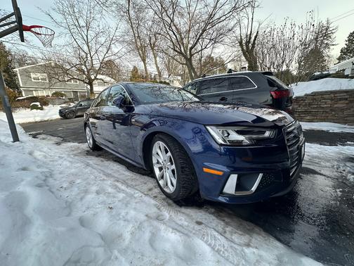 Blue 2019 Audi A4 Premium Plus