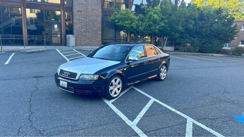 Black 2004 Audi S4 4.2 quattro