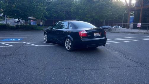 Black 2004 Audi S4 4.2 quattro