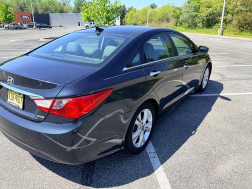 Blue 2012 Hyundai SONATA Limited