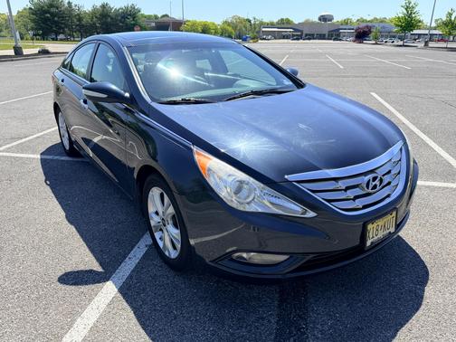 Blue 2012 Hyundai SONATA Limited