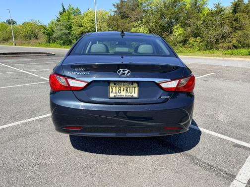 Blue 2012 Hyundai SONATA Limited