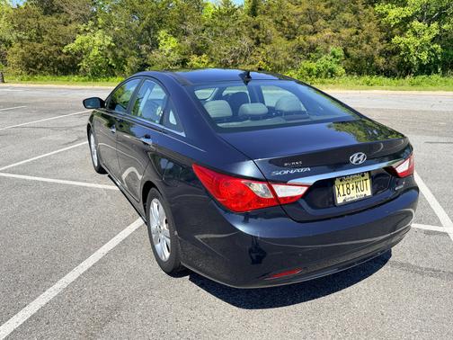 Blue 2012 Hyundai SONATA Limited