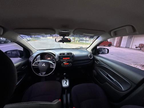 Black 2014 Mitsubishi Mirage ES