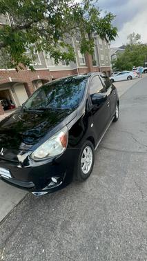Black 2014 Mitsubishi Mirage ES
