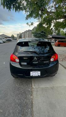 Black 2014 Mitsubishi Mirage ES