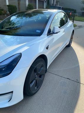 White 2022 Tesla Model 3 Long Range