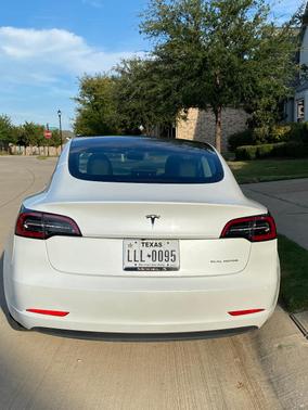 White 2022 Tesla Model 3 Long Range
