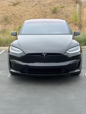 Black 2022 Tesla Model X Plaid