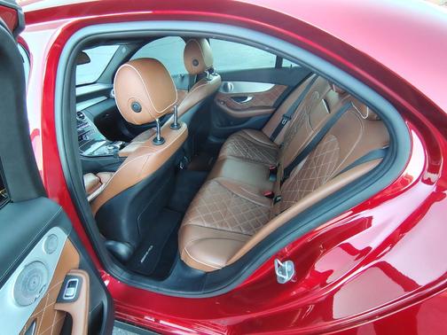 Red 2017 Mercedes-Benz AMG C 63 S