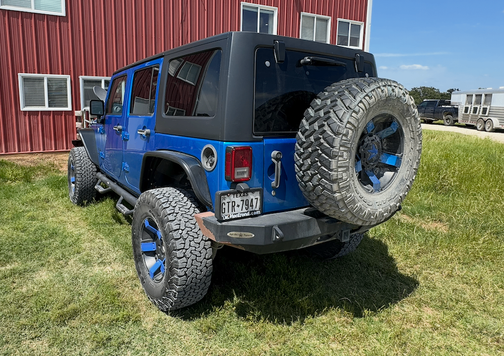 Blue 2016 Jeep Wrangler Unlimited Sport