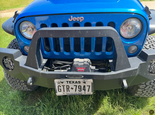 Blue 2016 Jeep Wrangler Unlimited Sport