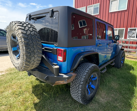 Blue 2016 Jeep Wrangler Unlimited Sport