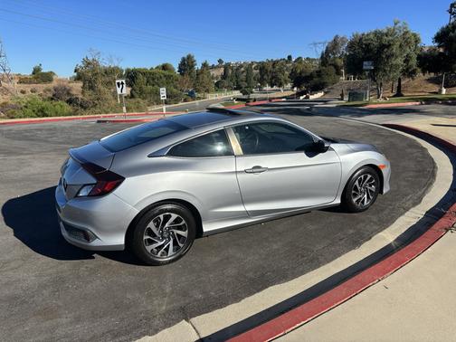 Silver 2017 Honda Civic LX-P