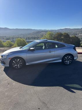Silver 2017 Honda Civic LX-P
