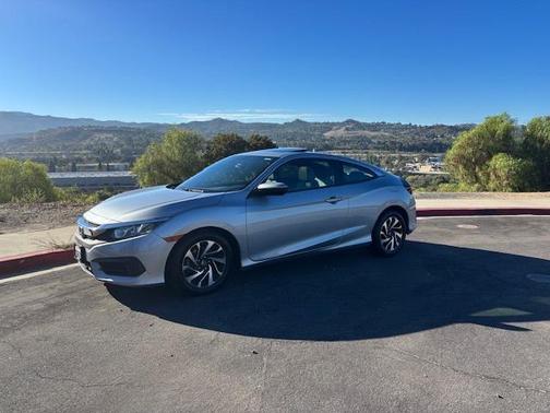 Silver 2017 Honda Civic LX-P