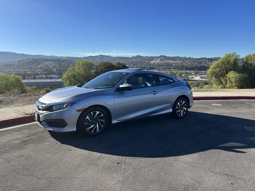 Silver 2017 Honda Civic LX-P