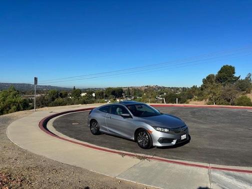 Silver 2017 Honda Civic LX-P
