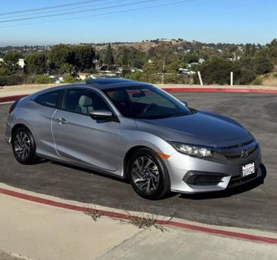 Silver 2017 Honda Civic LX-P