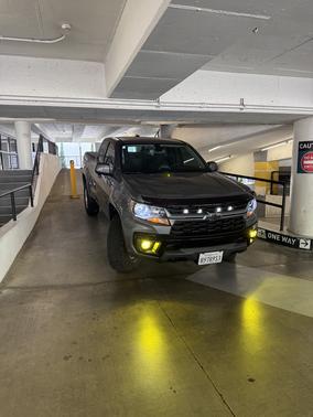 Gray 2022 Chevrolet Colorado LT