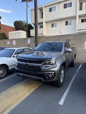 Gray 2022 Chevrolet Colorado LT