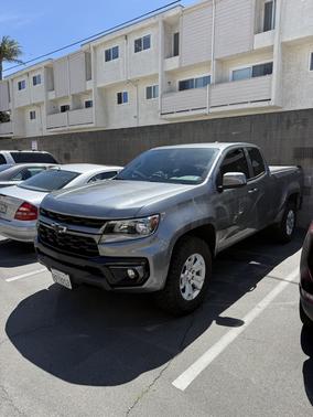 Gray 2022 Chevrolet Colorado LT