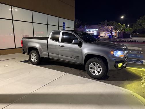 Gray 2022 Chevrolet Colorado LT