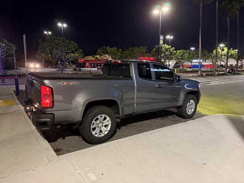 Gray 2022 Chevrolet Colorado LT