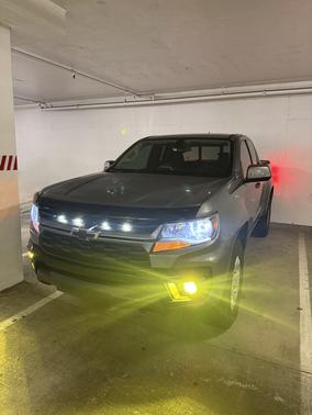 Gray 2022 Chevrolet Colorado LT