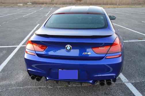 Blue 2015 BMW M6 Gran Coupe Base