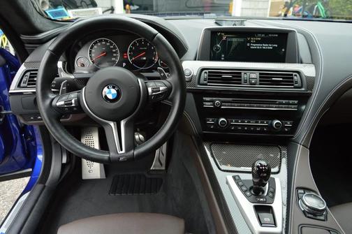 Blue 2015 BMW M6 Gran Coupe Base